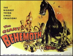 Fright Prints: THE GIANT BEHEMOTH, 1959