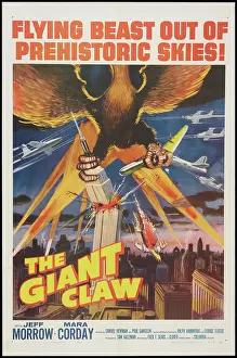Jb20dec10 Prints: THE GIANT CLAW, poster, 1957
