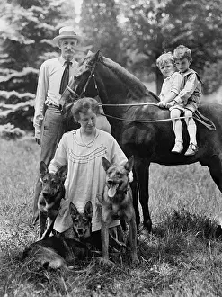 Environment Prints: Gifford Pinchot with his family, ca