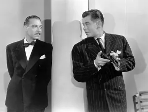 Pinstripe Suit Prints: GILDA, Joseph Calleia, Glenn Ford, 1946