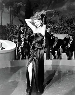 Glove Prints: GILDA, Rita Hayworth, 1946, Put the Blame on Mame