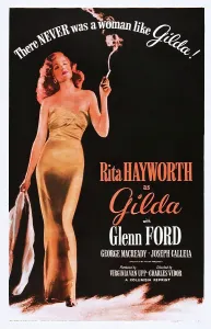 November Prints: GILDA, Rita Hayworth on 1950s poster art, 1946