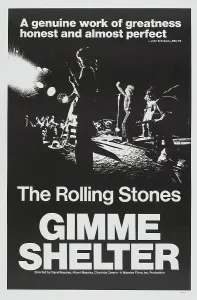 Keith Prints: GIMME SHELTER, US poster art, the Rolling Stones