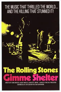 Keith Prints: GIMME SHELTER, US poster art, the Rolling Stones