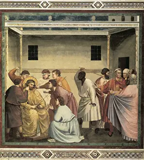 Padua Prints: Giotto di Bondone (1267-1337). Scenes from the Life of Christ: Flagellation