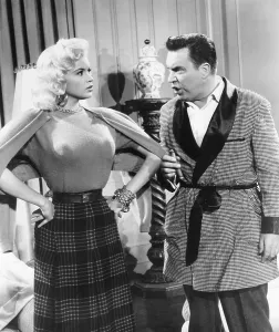 Mansfield Prints: THE GIRL CAN'T HELP IT, from left: Jayne Mansfield