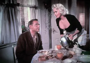 Mansfield Prints: THE GIRL CAN'T HELP IT, from left: Tom Ewell, Jayne Mansfield, 1956