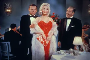 Mansfield Prints: THE GIRL CAN'T HELP IT, Tom Ewell, Jayne Mansfield, 1956