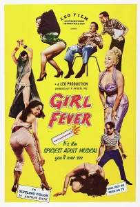 Rated X Prints: GIRL FEVER, poster art, 1960