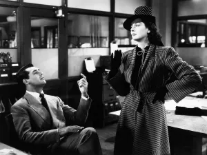 Images Dated 10th July 2014: HIS GIRL FRIDAY, from left: Cary Grant, Rosalind Russell, 1940