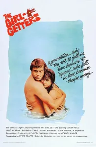 Bare Back Prints: THE GIRL-GETTERS, (aka THE SYSTEM), US poster, from left: Oliver Reed, Jane Merrow, 1964