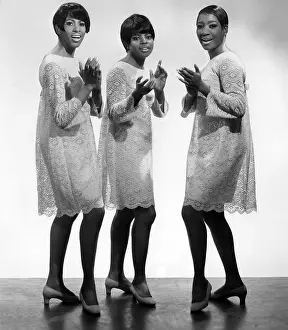 History Prints: Girl group The Bluebelles, L-R: Nona Hendryx