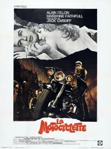 Motorcycle Prints: THE GIRL ON A MOTORCYCLE, (aka LA MOTOCYCLETTE)