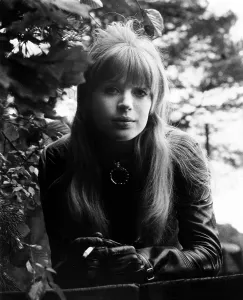 Motorcycle Prints: GIRL ON A MOTORCYCLE, (aka NAKED UNDER LEATHER), Marianne Faithfull, 1968