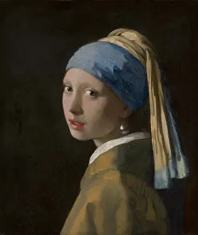 Girl Prints: Girl with a Pearl Earring, 1665