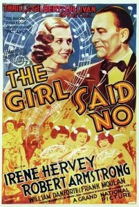 Armstrong Prints: THE GIRL SAID NO, (aka WITH WORDS AND MUSIC)