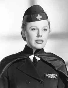 Red Cross Prints: THE GIRL IN WHITE, June Allyson, 1952
