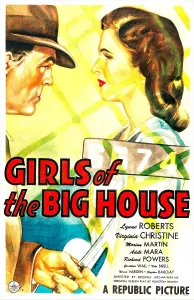 Roberts Prints: GIRLS OF THE BIG HOUSE, US poster, Lynne Roberts (right), 1945