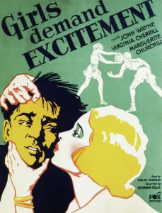 Images Dated 13th March 2008: GIRLS DEMAND EXCITEMENT, John Wayne