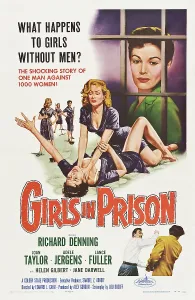 Prison Prints: GIRLS IN PRISON, US poster, Joan Taylor, 1956