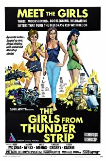 1970 Movies Prints: THE GIRLS FROM THUNDER STRIP, US poster art, 1970