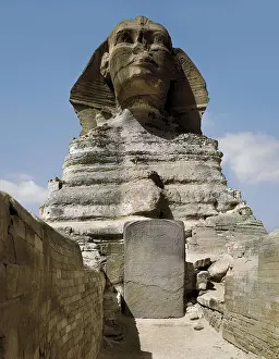 Egyptian Empire Prints: The Giza Sphinx. 26th-25th c. BC