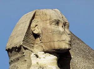Egyptian Empire Prints: The Giza Sphinx. 26th-25th c. BC