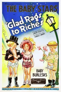 Boots Prints: GLAD RAGS TO RICHES, US poster art, center: Shirley Temple, 1933