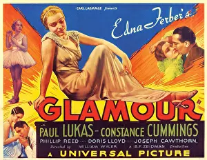 Constance Prints: GLAMOUR, center: Constance Cummings, 1934