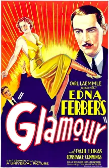 Constance Prints: GLAMOUR, center: Constance Cummings, right: Paul Lukas, 1934