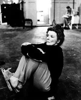 Tv Special Prints: GLASS MENAGERIE, Katharine Hepburn after a shooting break