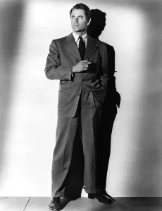 Cigarette Prints: Glenn Ford, portrait ca. 1940s