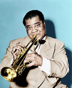 THE GLENN MILLER STORY, Louis Armstrong, 1954