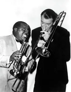 Trumpet Prints: THE GLENN MILLER STORY, Louis Armstrong, James Stewart, 1954