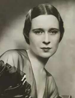 Rich Prints: Gloria Morgan Vanderbilt in a glamorous 1935 portrait by Hal Phyfe