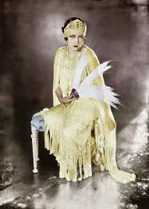 Feathers Prints: Gloria Swanson, ca. 1921