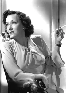 Smoking Prints: Gloria Swanson, circa 1940s