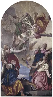 Angels Prints: The Glory of Angels, by Paolo Caliari known as Veronese
