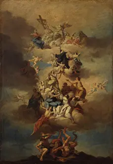 Ascend Prints: Glory of St. Francis of Paola, by Carlo Maria Giudici