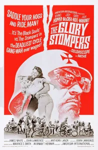 Hopper Prints: THE GLORY STOMPERS, US poster, Dennis Hopper (helmet), 1967