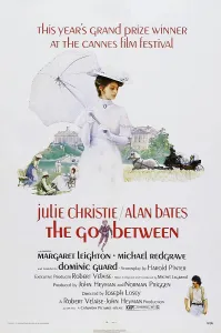 Parasol Prints: THE GO-BETWEEN, US poster art, Julie Christie, (center), Alan Bates, (bottom right), 1970