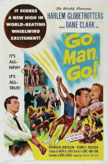 Breslin Prints: GO, MAN, GO!, US poster art, bottom left: Dane Clark