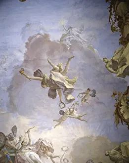 Allegory Prints: God of Olympus, by Jacopo Guarana