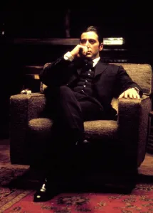 Sitting In Chair Prints: THE GODFATHER: PART II, Al Pacino, 1974
