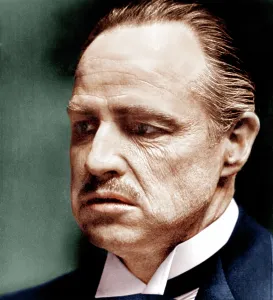 Receding Hairline Prints: THE GODFATHER, Marlon Brando, 1972