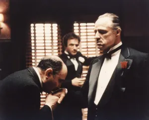 Kissing Hand Prints: THE GODFATHER, Salvatore Corsitto, James Caan, Marlon Brando, 1972