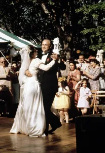 Wedding Dress Prints: THE GODFATHER, Talia Shire, Marlon Brando, 1972