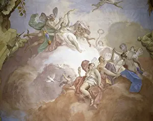Drapery Prints: Gods of Olympus, by Jacopo Guarana, ca