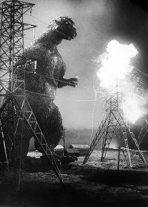 Power Lines Prints: GODZILLA, (aka GOJIRA), Godzilla, 1954