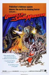 4hp Ec Prints: GODZILLA VS. THE SMOG MONSTER, (aka GOJIRA TAI HEDORA), US poster, 1971